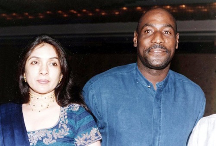 Sir Vivian Richards and Neena Gupta