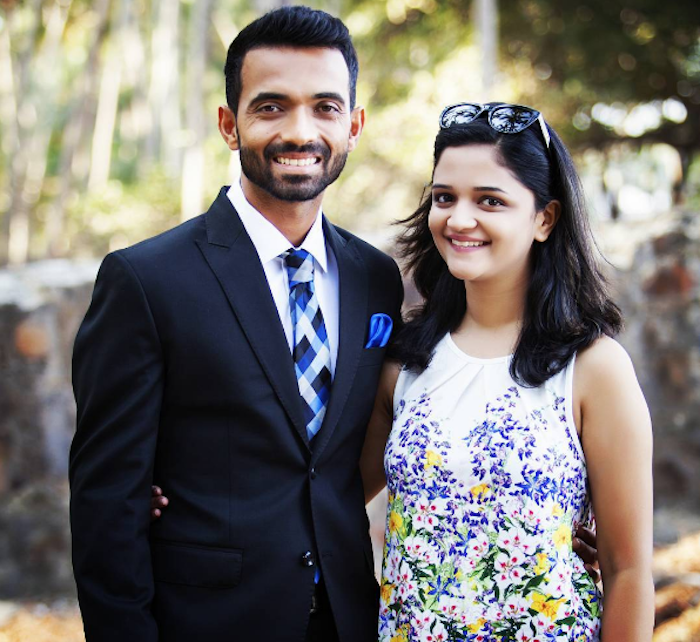 Ajinkya-Rahane-and-Radhika-Dhopavkar