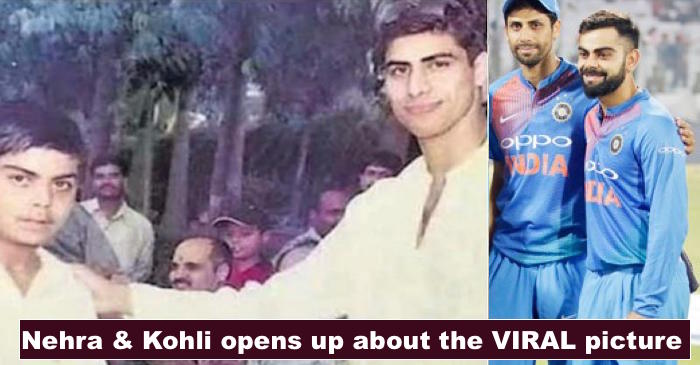 Here’s what Virat Kohli & Ashish Nehra said about their VIRAL picture