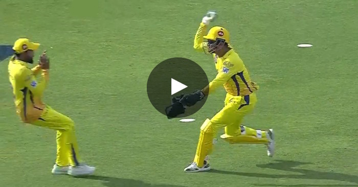 WATCH: MS Dhoni hilariously scares Ravindra Jadeja on field