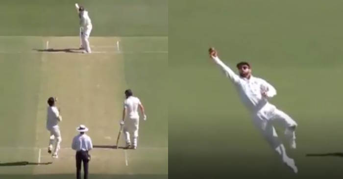 WATCH: Virat Kohli takes a screamer to send Peter Handscomb packing