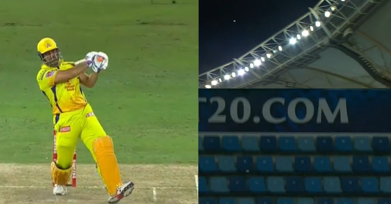 IPL 2020 – WATCH: CSK skipper MS Dhoni smacks a 102-meter six against SRH