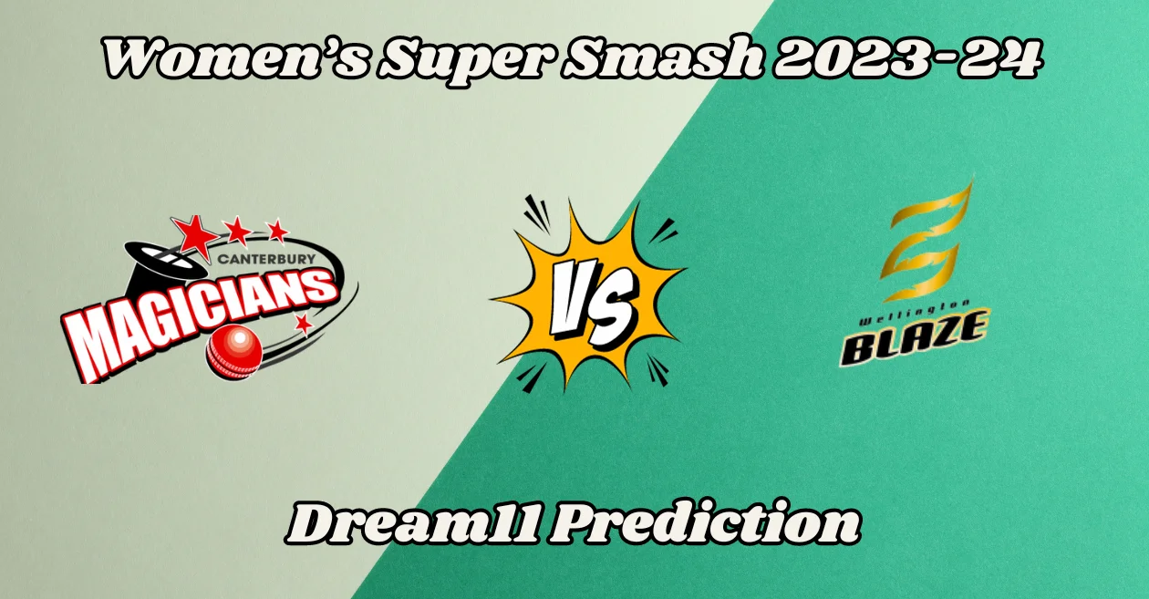 CM-W vs WB-W, Women’s Super Smash 2023-24: Match Prediction, Dream11 Team, Fantasy Tips & Pitch Report | Canterbury Magicians vs Wellington Blaze