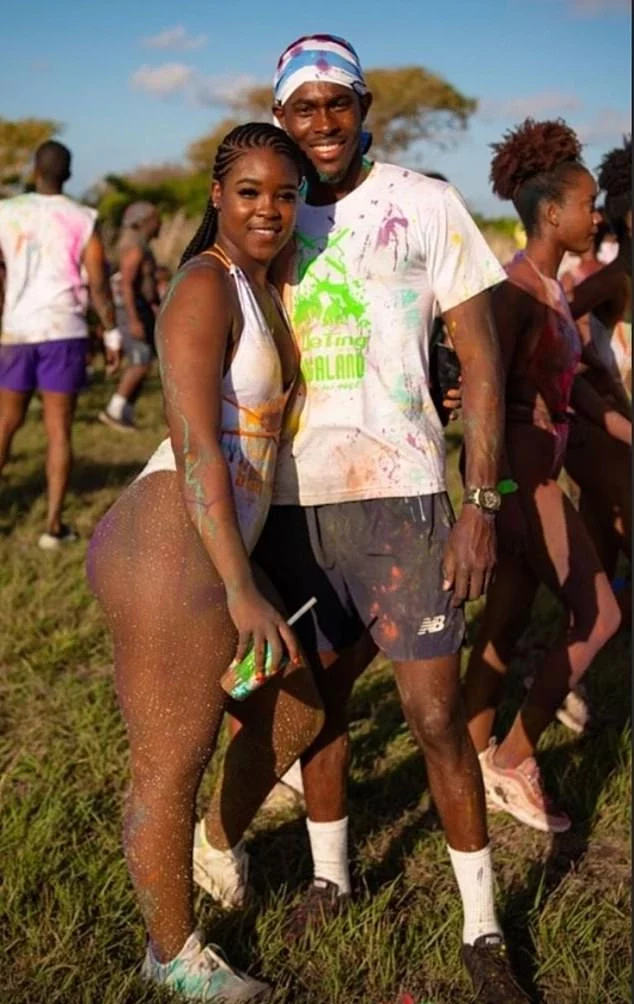 Jofra Archer with his partner