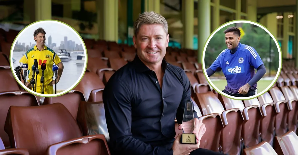 From top run scorer to leading wicket-taker: Michael Clarke predicts the key performers in AUS vs IND T20I series