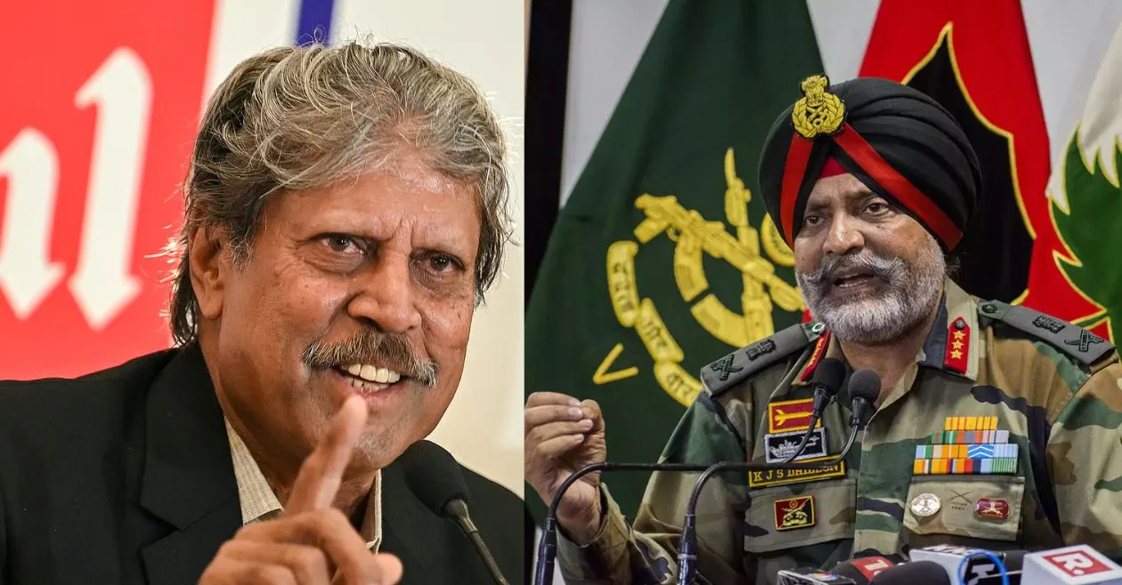 “Let’s keep them where they belong…”: Ex-General rejects Kapil Dev’s appeal on Pakistan ties