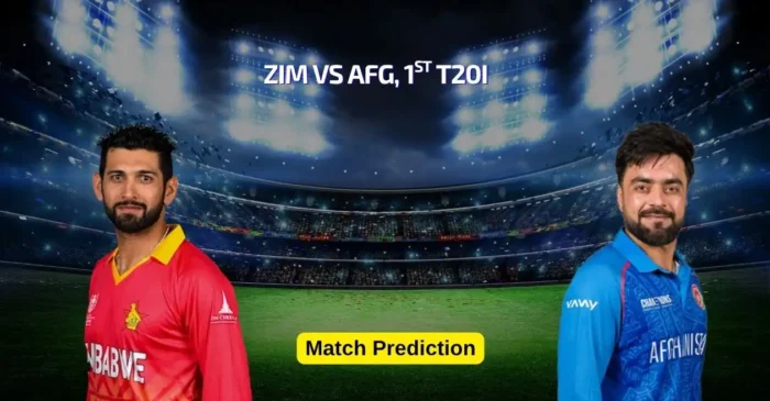 ZIM vs AFG, 1st T20I Match Prediction: Who will win today’s game between Zimbabwe and Afghanistan?