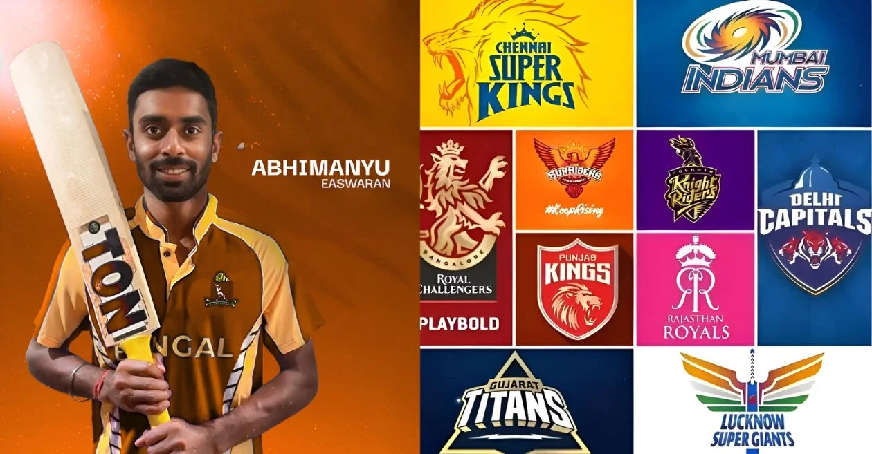 5 franchises that can target Abhimanyu Easwaran in the IPL 2026 mini-auction