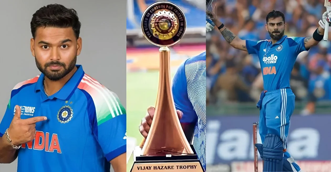 Rishabh Pant to captain Delhi as Virat Kohli makes historic Vijay Hazare Trophy return; squad announced for first two games