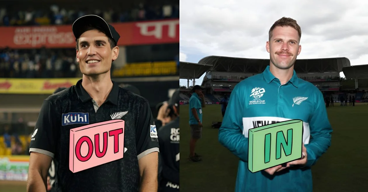 Kristian Clarke OUT! Lockie Ferguson IN! Here’s the updated New Zealand squad for last two T20Is against India