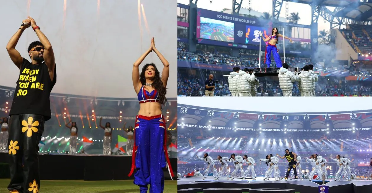 WATCH: Badshah, Nora Fatehi set the T20 World Cup 2026 opening ceremony ablaze with their power-packed performances
