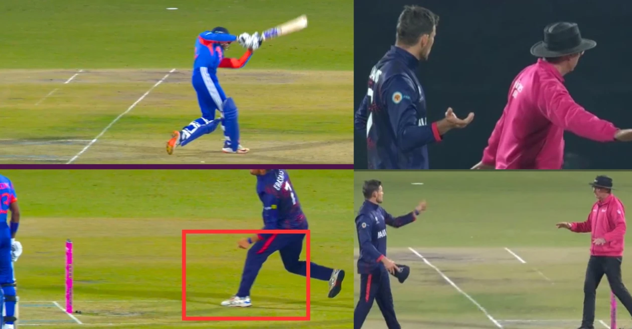 Explained: Gerhard Erasmus-Rod Tucker dead ball controversy during India vs Namibia T20 World Cup 2026 clash
