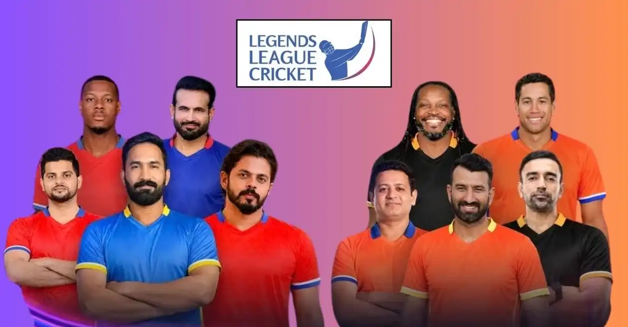 Legends League Cricket (LLC) 2026 Squads: Players list and Captains of all six teams