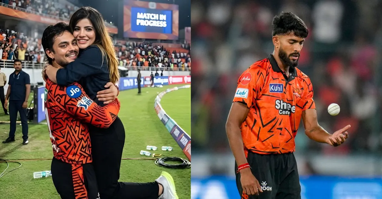 IPL 2026: Ishan Kishan’s girlfriend Aditi Hundia celebrates Praful Hinge’s dream debut for SRH against RR