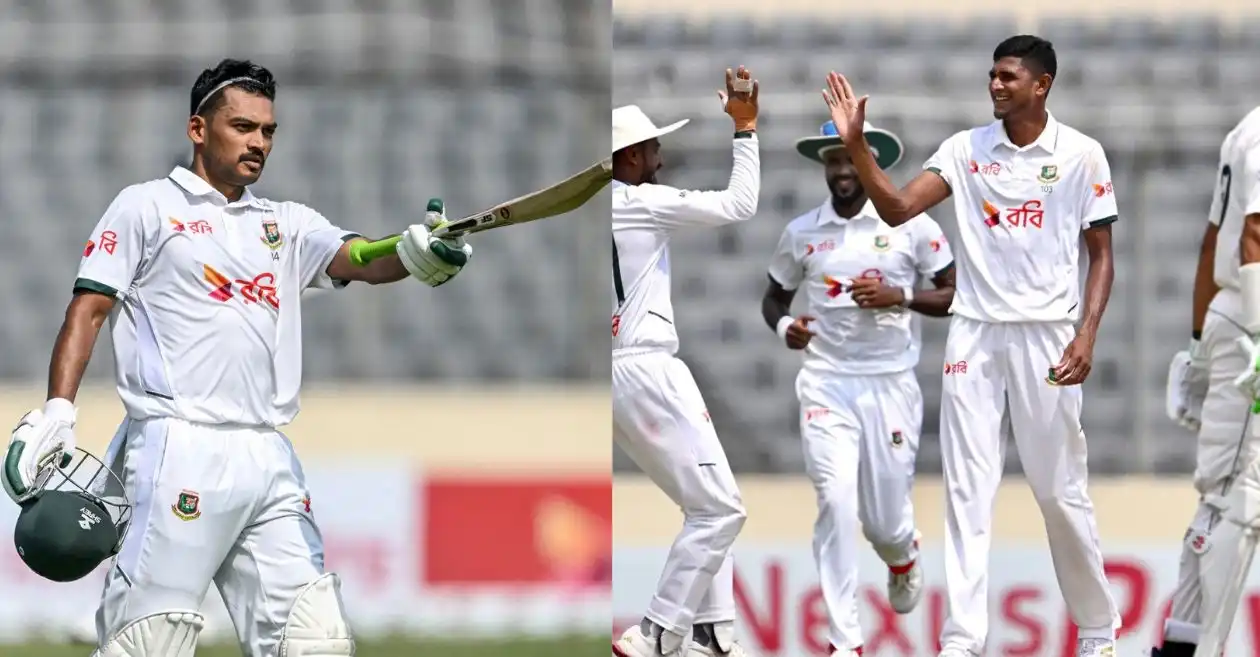Najmul Hossain Shanto, Nahid Rana steer Bangladesh to historic win over Pakistan in Dhaka Test