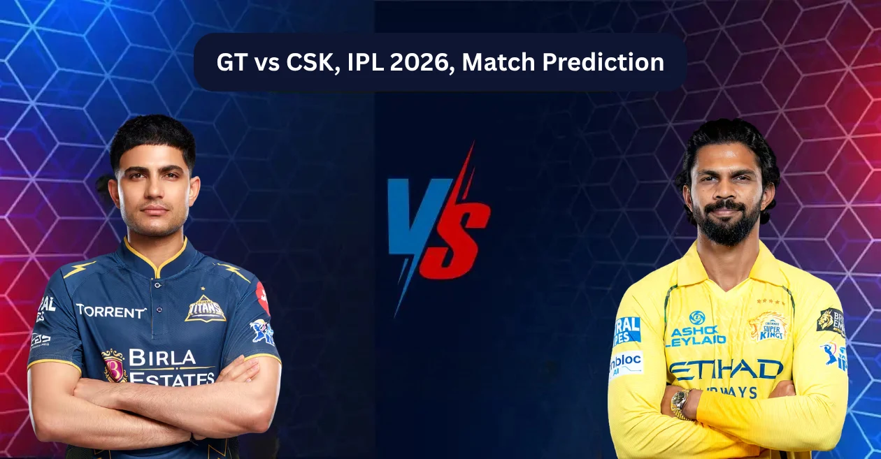 GT vs CSK, IPL 2026, Match Prediction Who will win today’s game between Gujarat Titans and Chennai Super Kings?