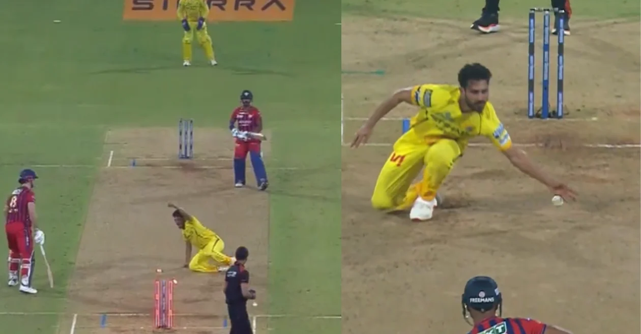 IPL 2026 [WATCH]: Mitchell Marsh suffers unlucky run-out after blistering knock during LSG vs CSK clash
