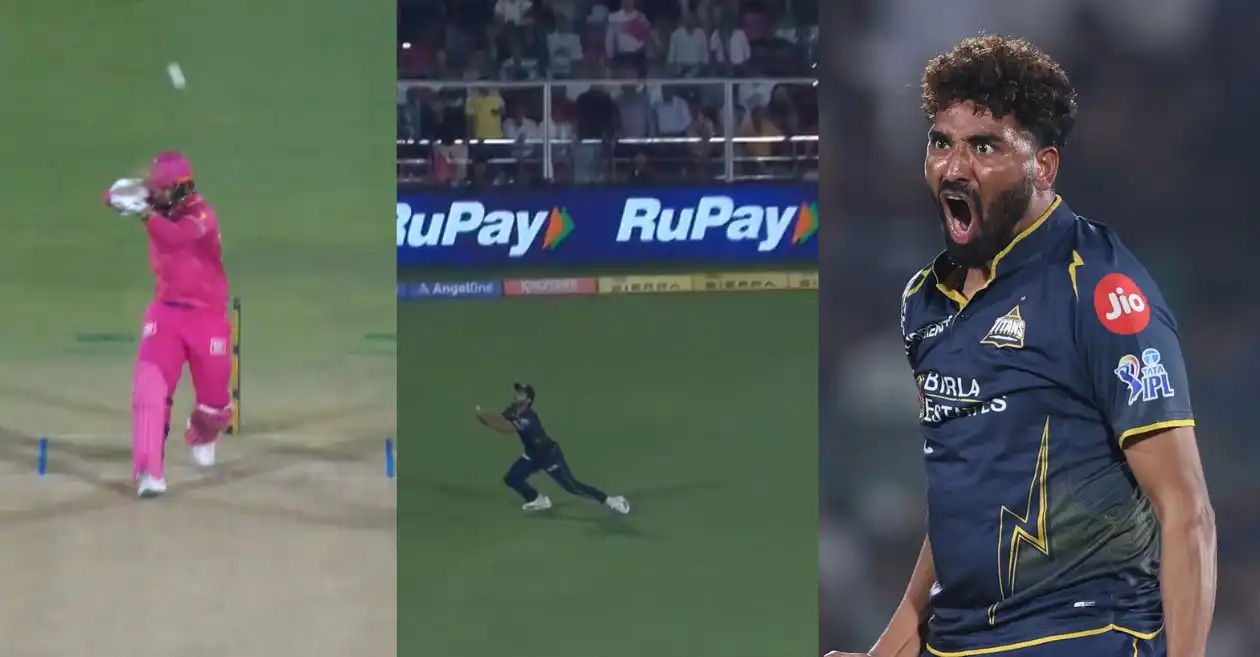 WATCH: Mohammed Siraj gets pumped up after removing Vaibhav Suryavanshi in RR vs GT IPL 2026 clash