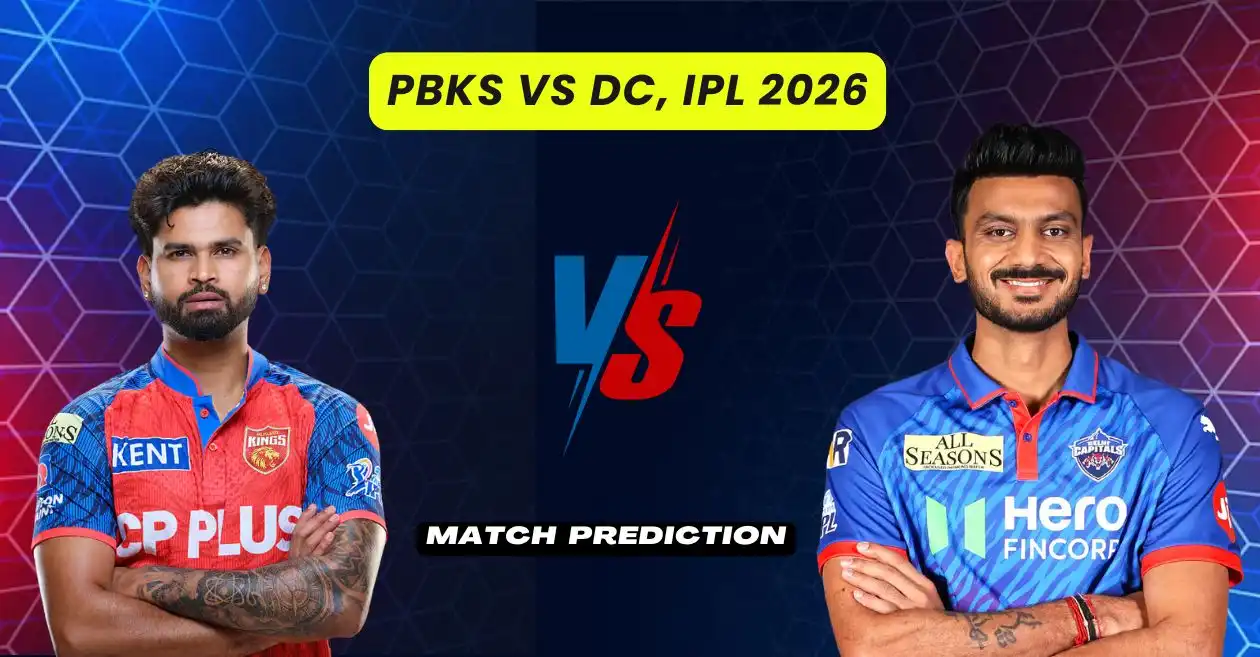 PBKS vs DC, IPL 2026, Match Prediction: Who will win today’s game between Punjab Kings and Delhi Capitals?