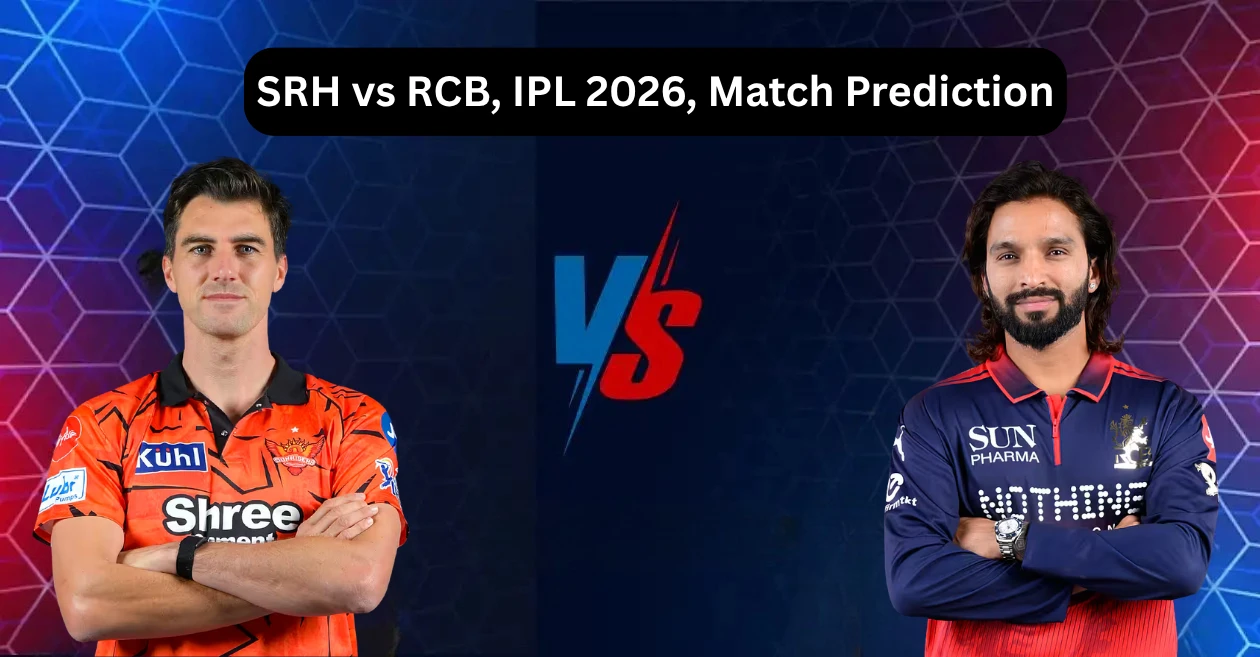 SRH vs RCB, IPL 2026, Match Prediction: Who will win today’s game between Sunrisers Hyderabad and Royal Challengers Bengaluru?