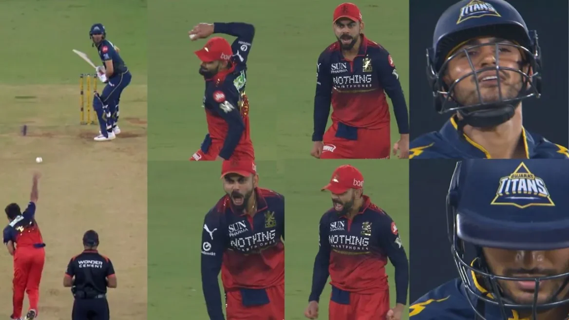 IPL 2026 [WATCH]: Virat Kohli brings back old-school aggression with animated send-off to Shubman Gill in GT vs RCB encounter